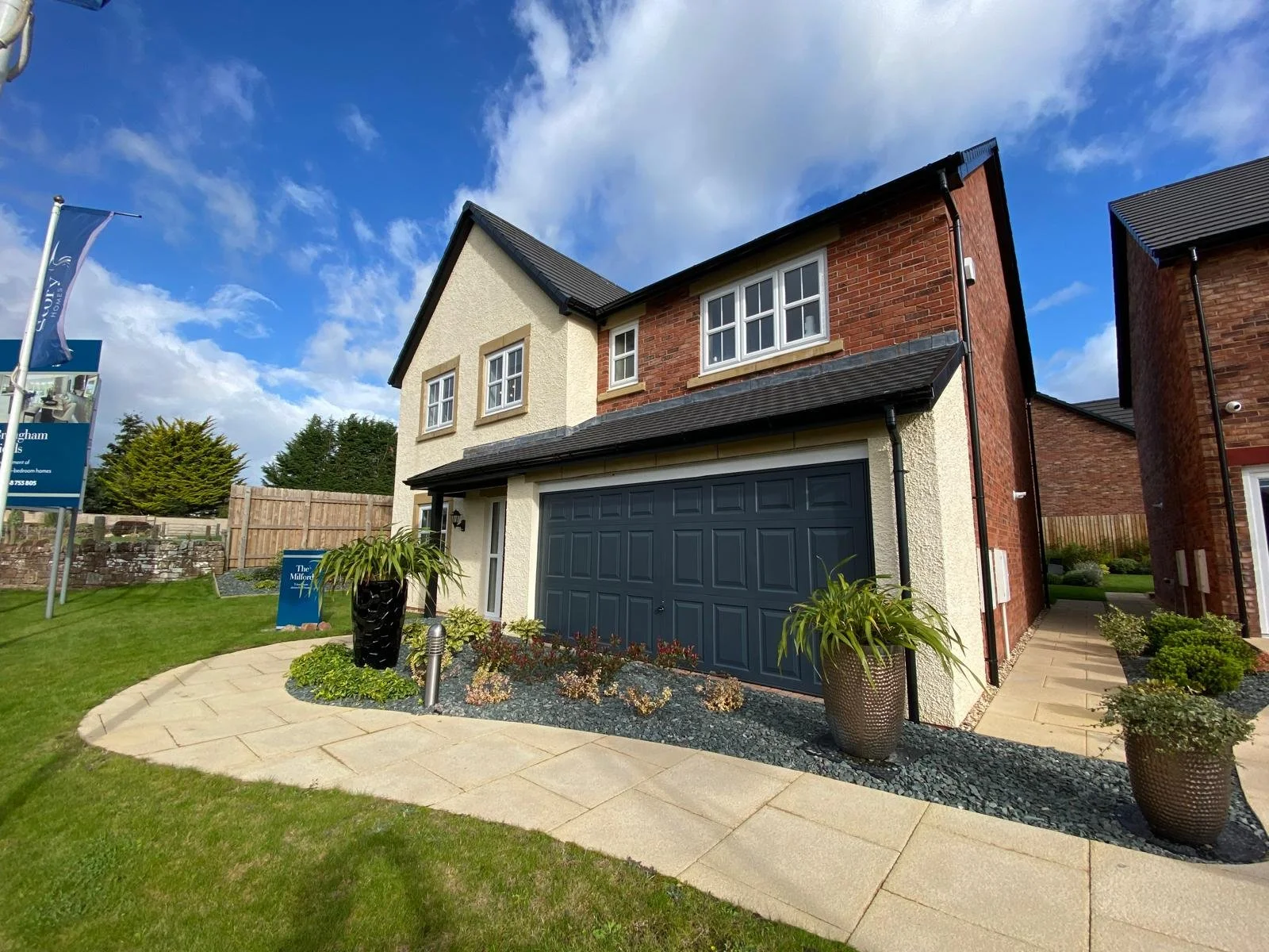 Modern new-build home