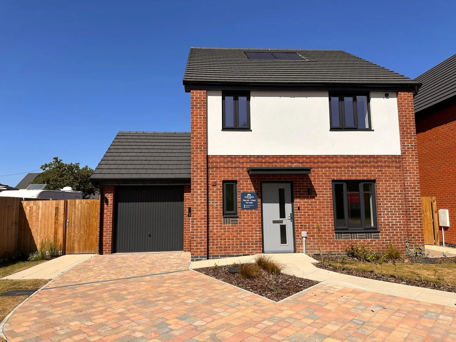 Modern housing estate
