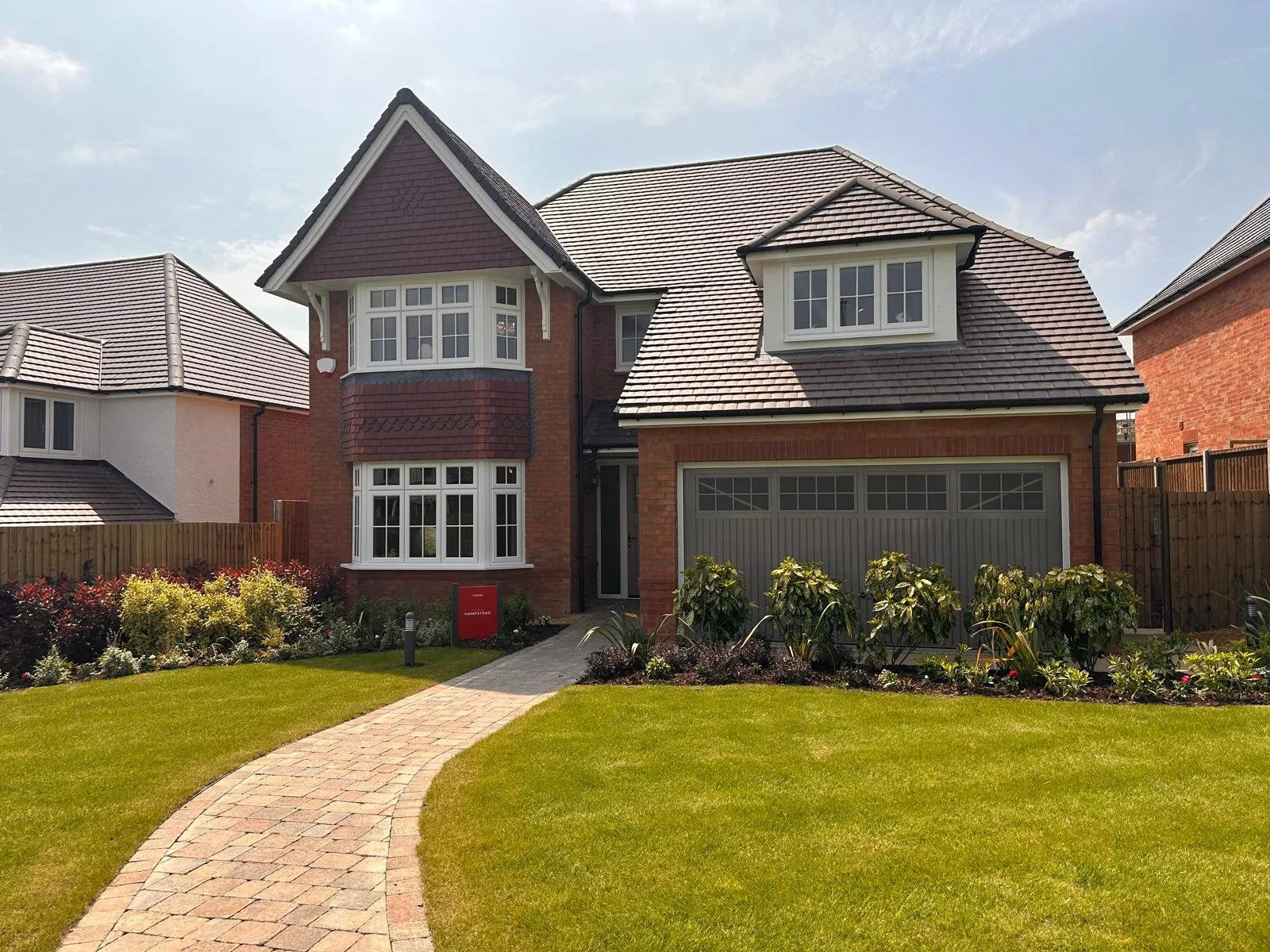 Modern detached house