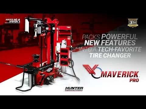 Hunter Maverick tyre changing machine