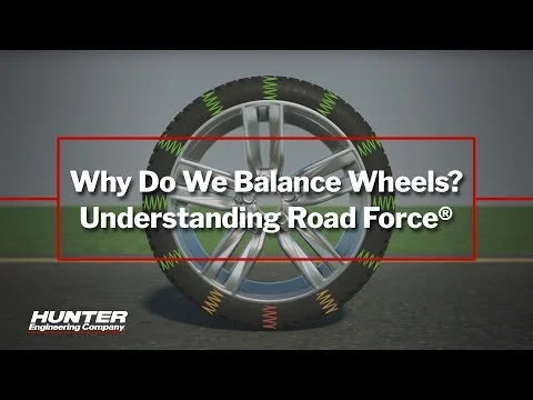 Hunter Road Force wheel balancing machine