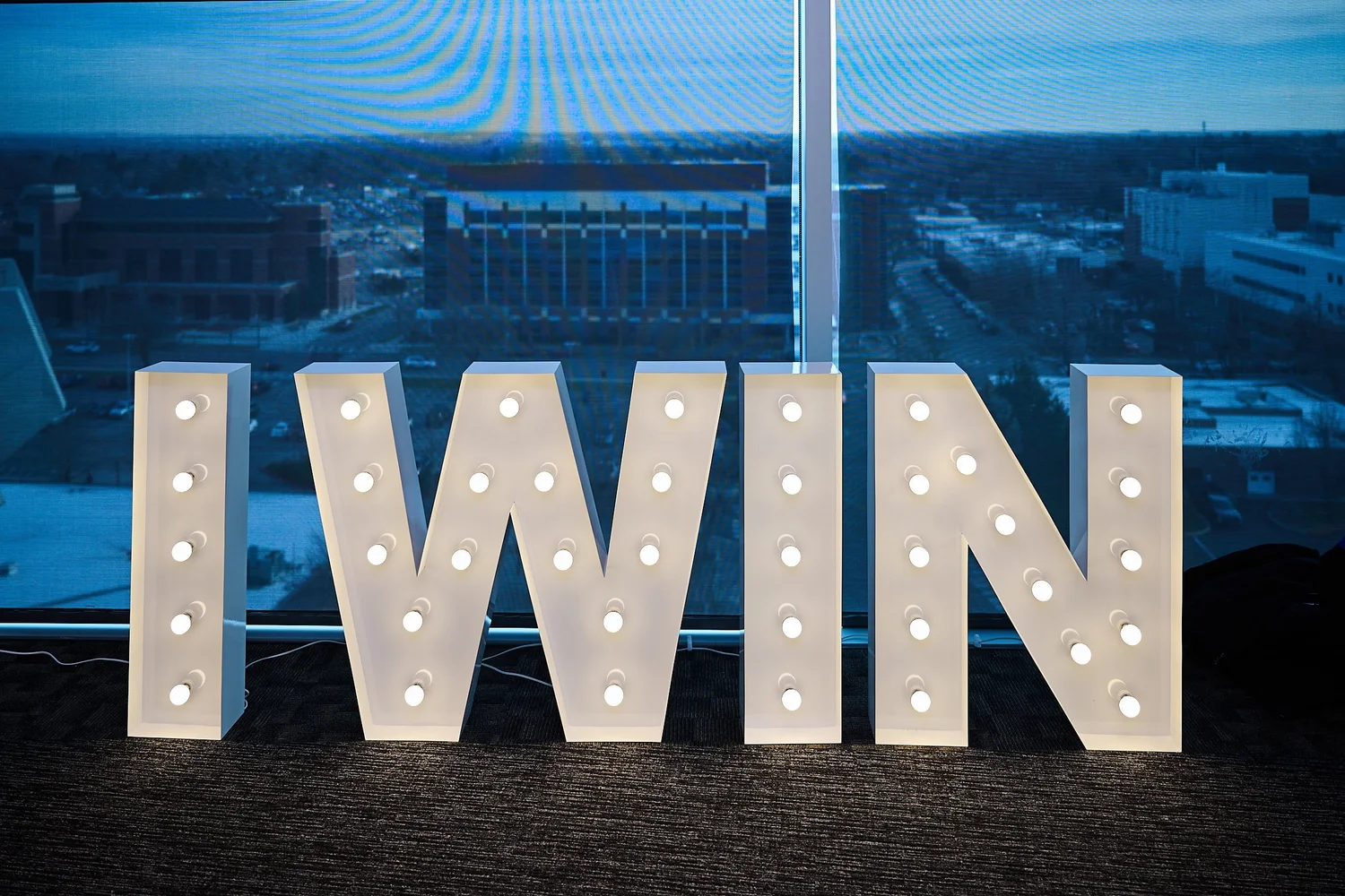 iWIN Sports decorations at the 2026 Change Make*Hers Gala