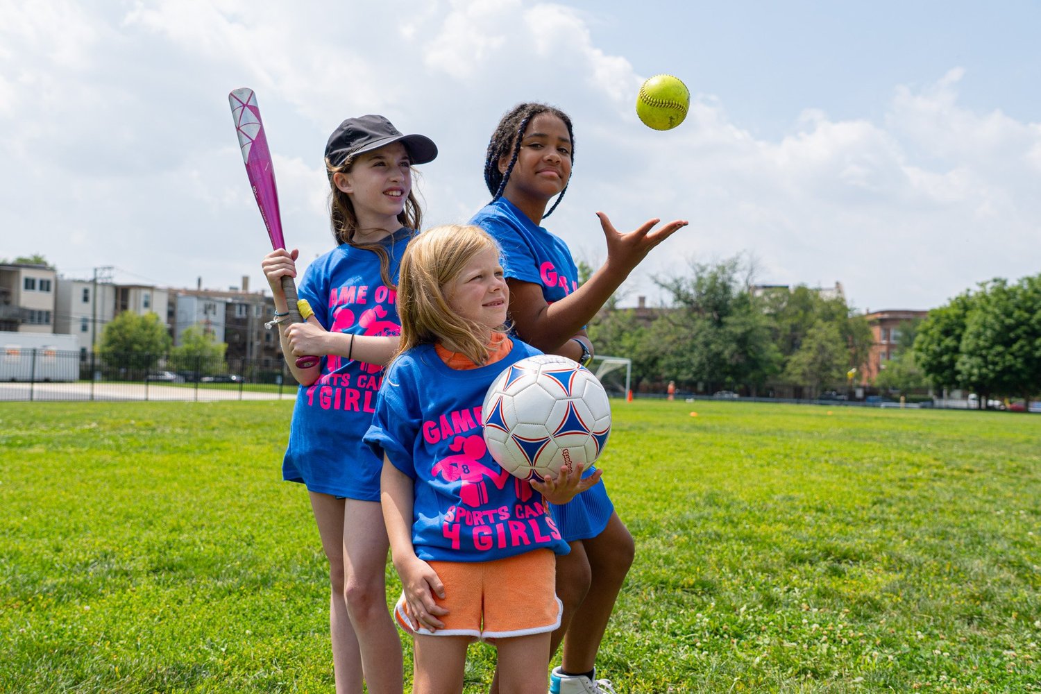 Game On! 4 Girls clinic participants