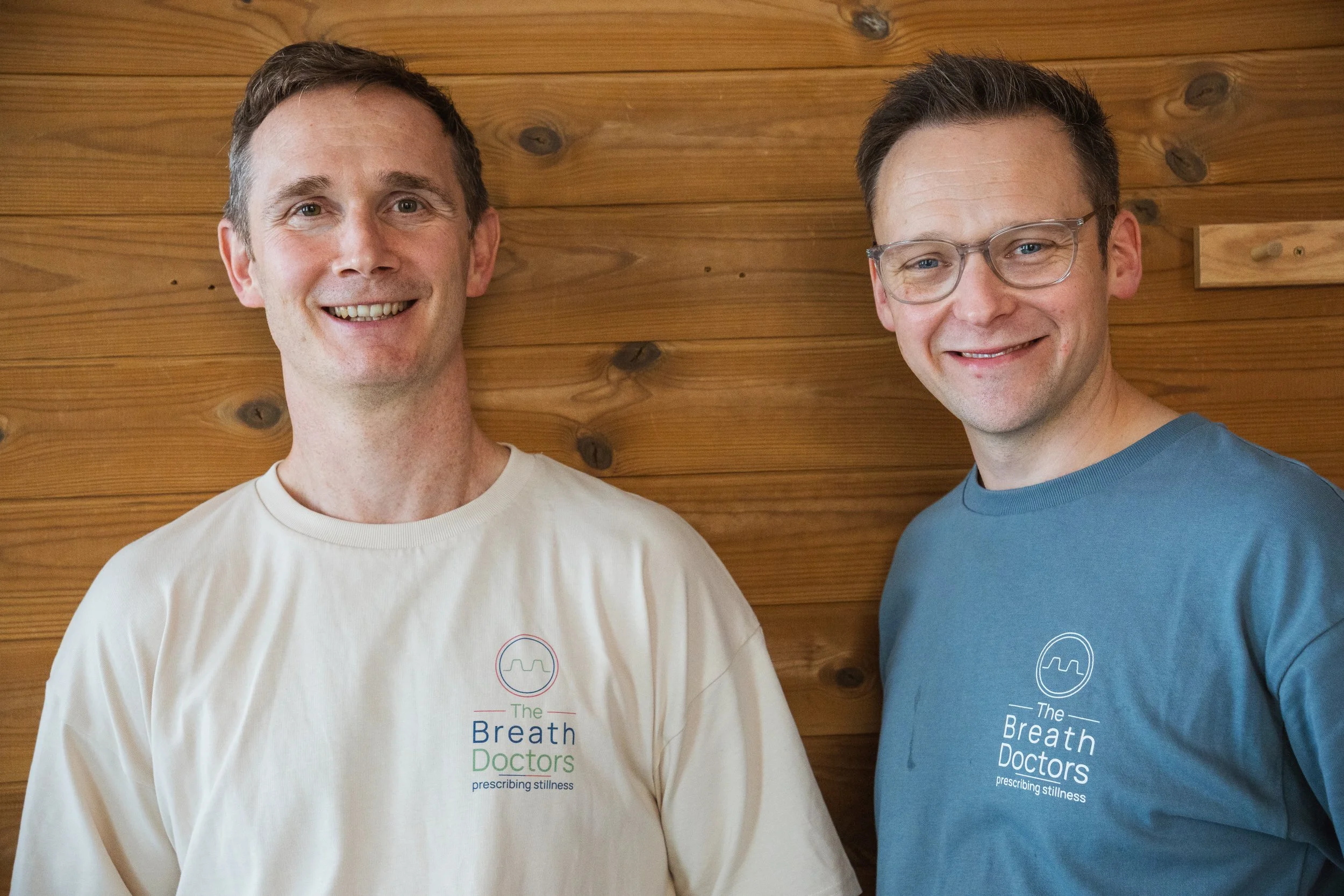Dr Tim Hughes and Dr James Brunning, founders of The Breath Doctors