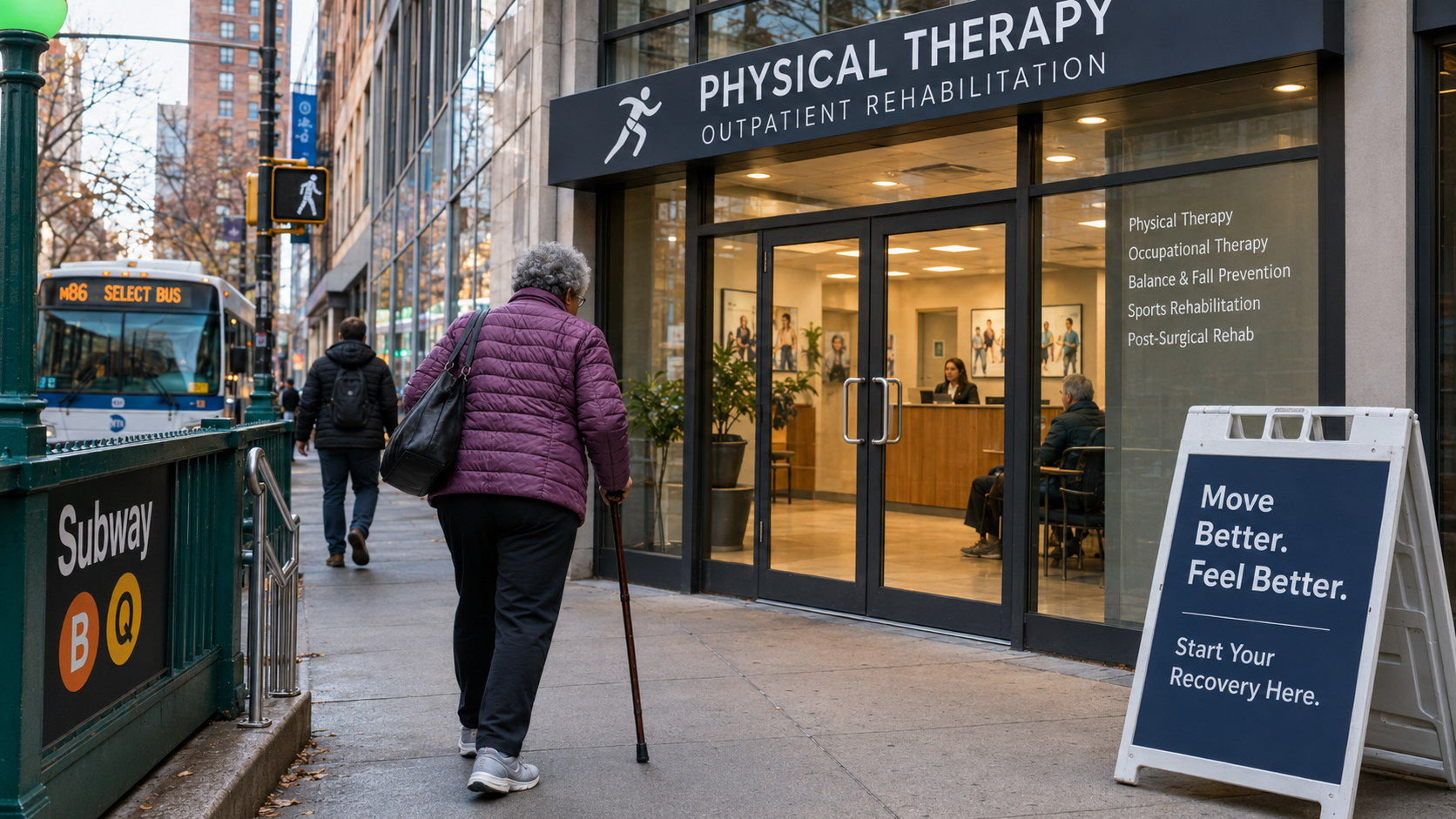 Traditional clinical treatment environment