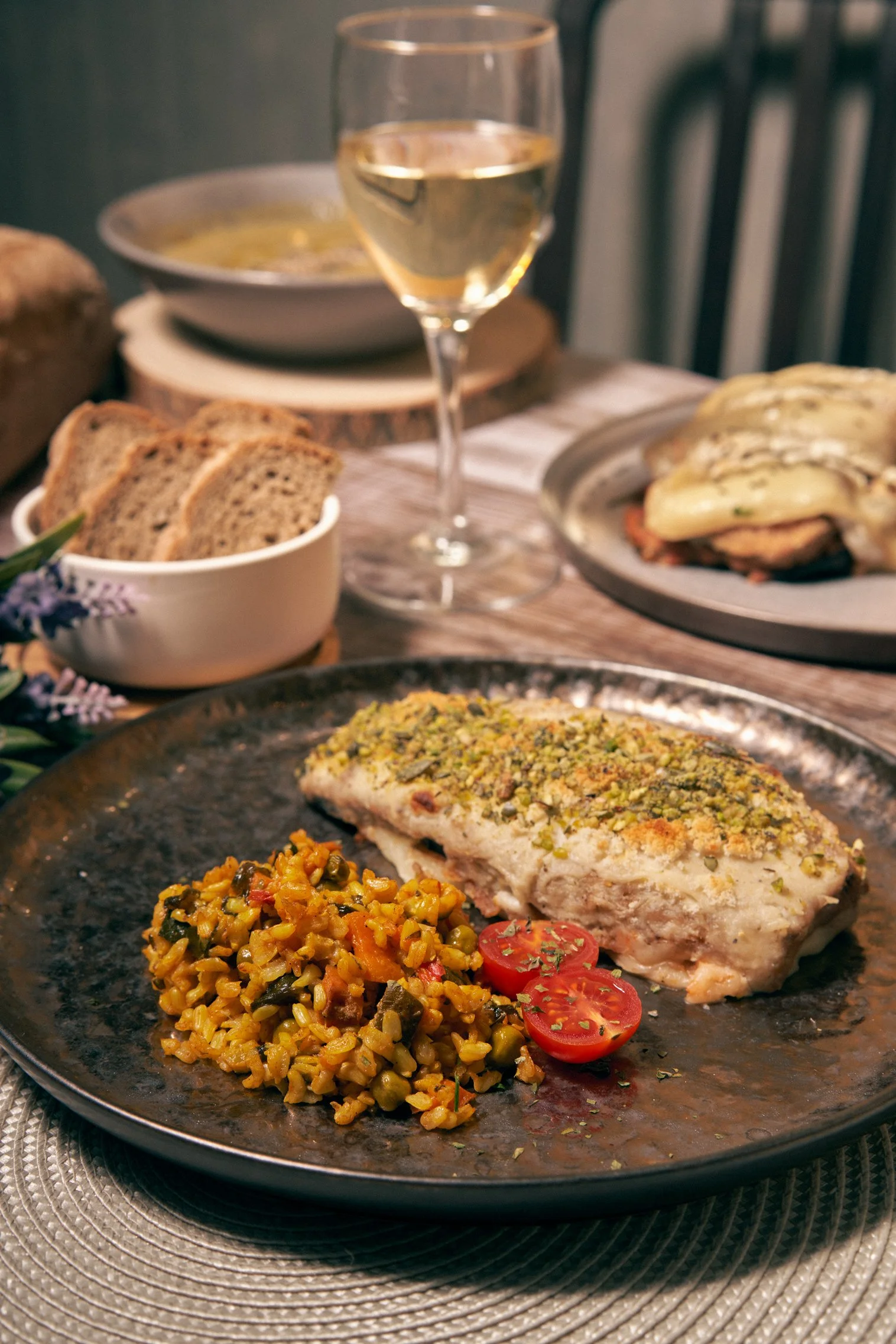 Segundos platos vegetarianos de Artemisa