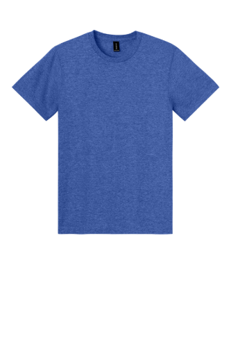Heather royal Flash softstyle t-shirt