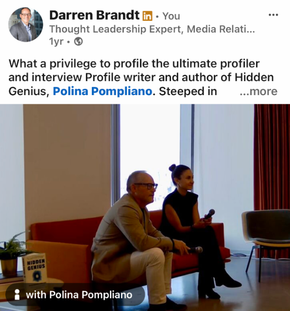 Polina Pompliano interview