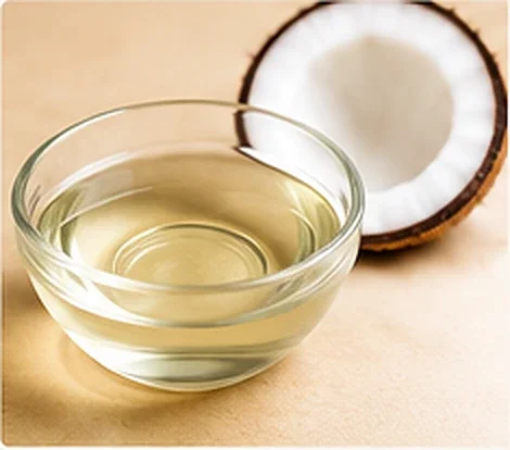 Fractionated coconut oil