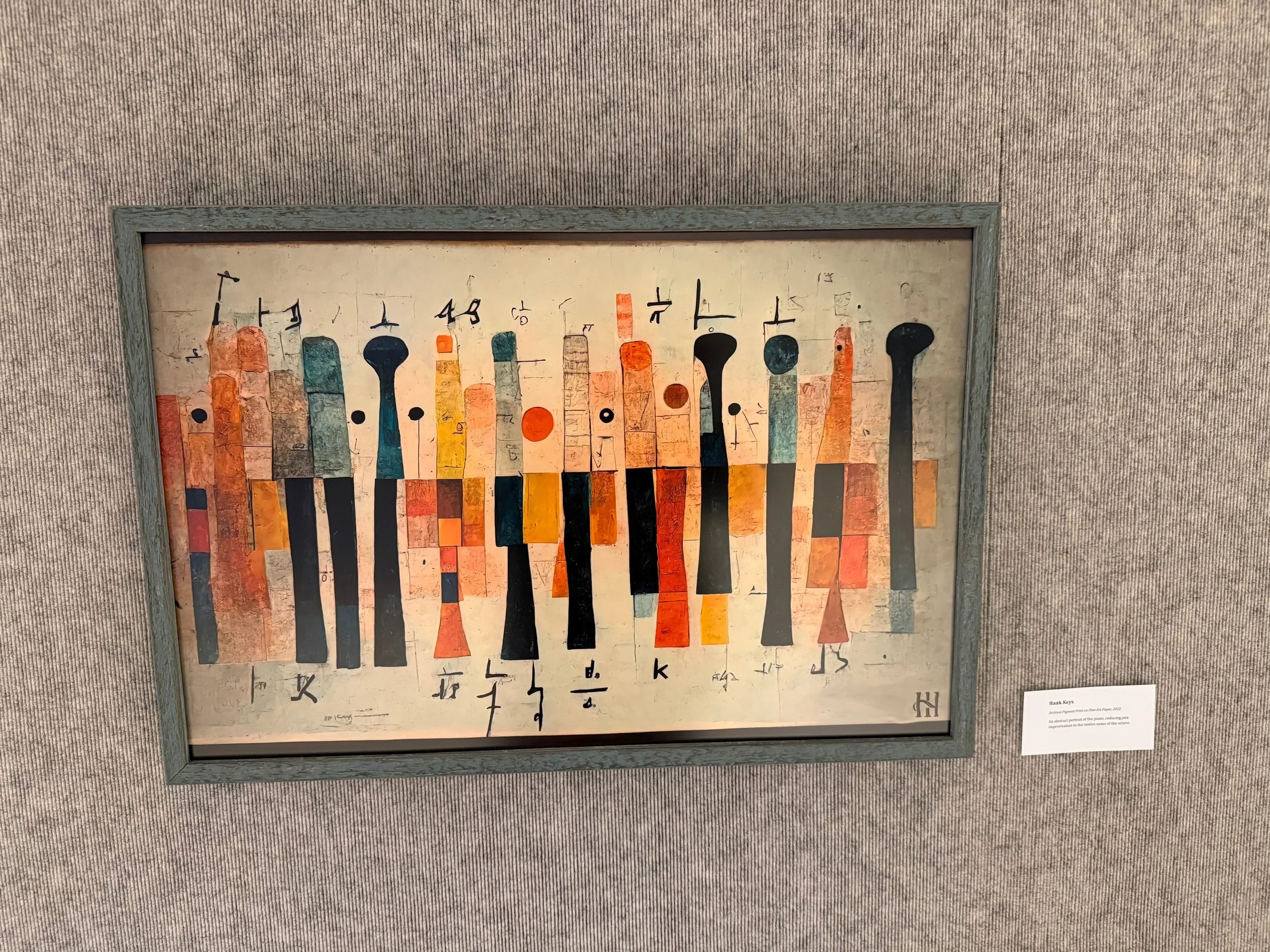 Finger Drumming by Hank Hehmsoth installed at Brazosport College.
