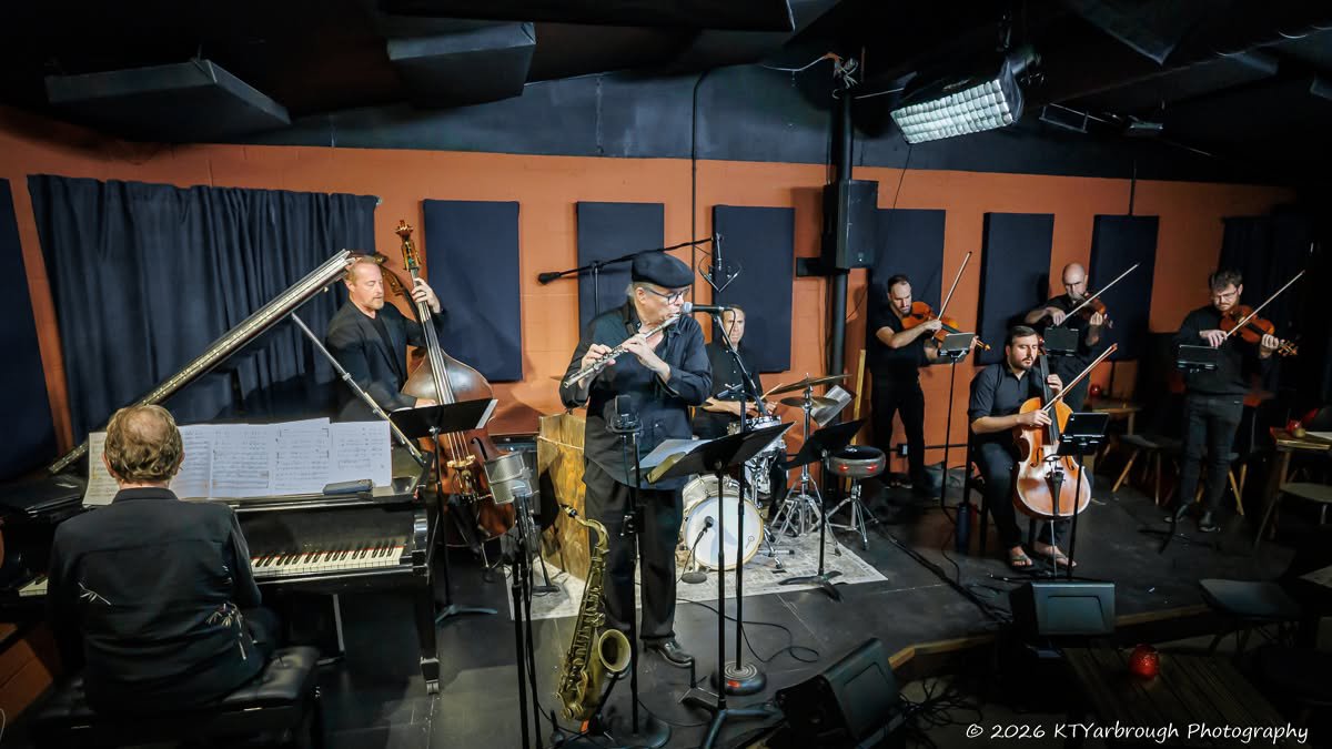 Double Vision and Invoke performing at Monks Jazz in Austin on October 14, 2026