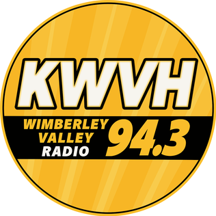 KWVH Wimberley Valley Radio 94.3 FM logo