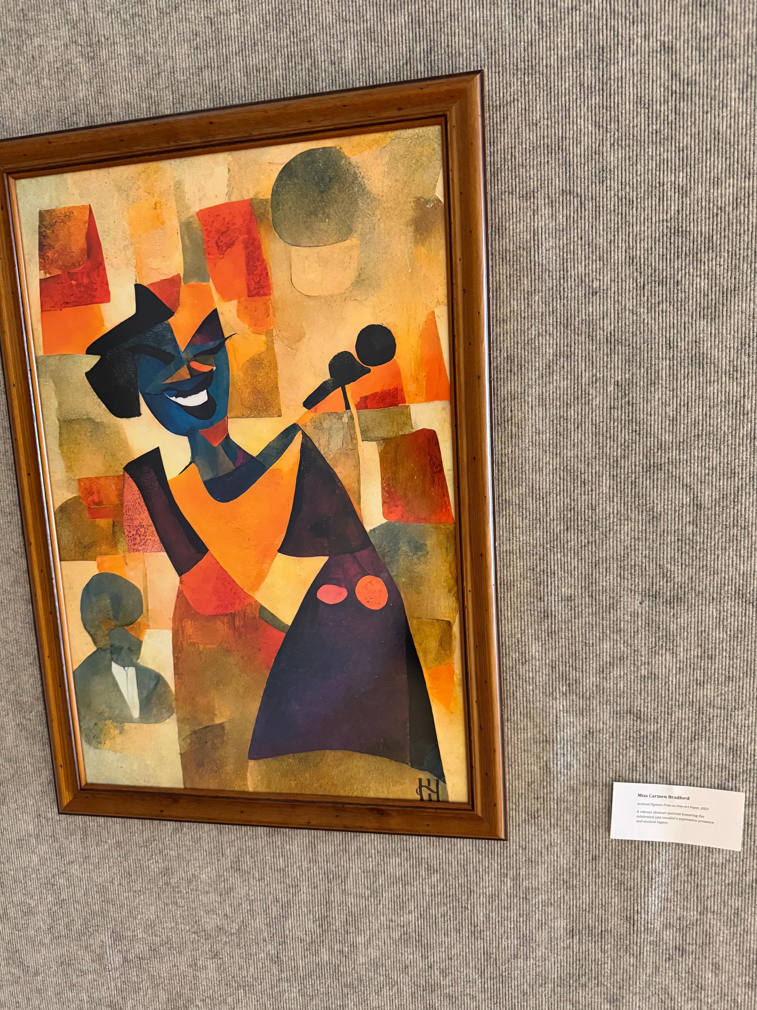 Miss Carmen Bradford by Hank Hehmsoth installed at Brazosport College.