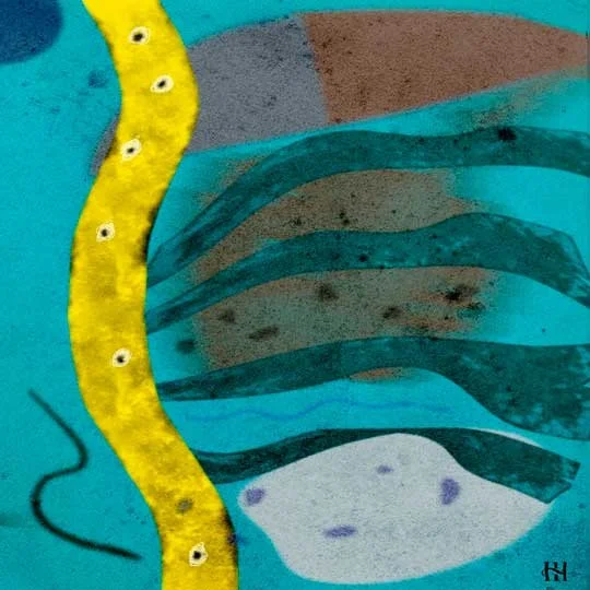 Deep Eddy Blue artwork by Hank Hehmsoth