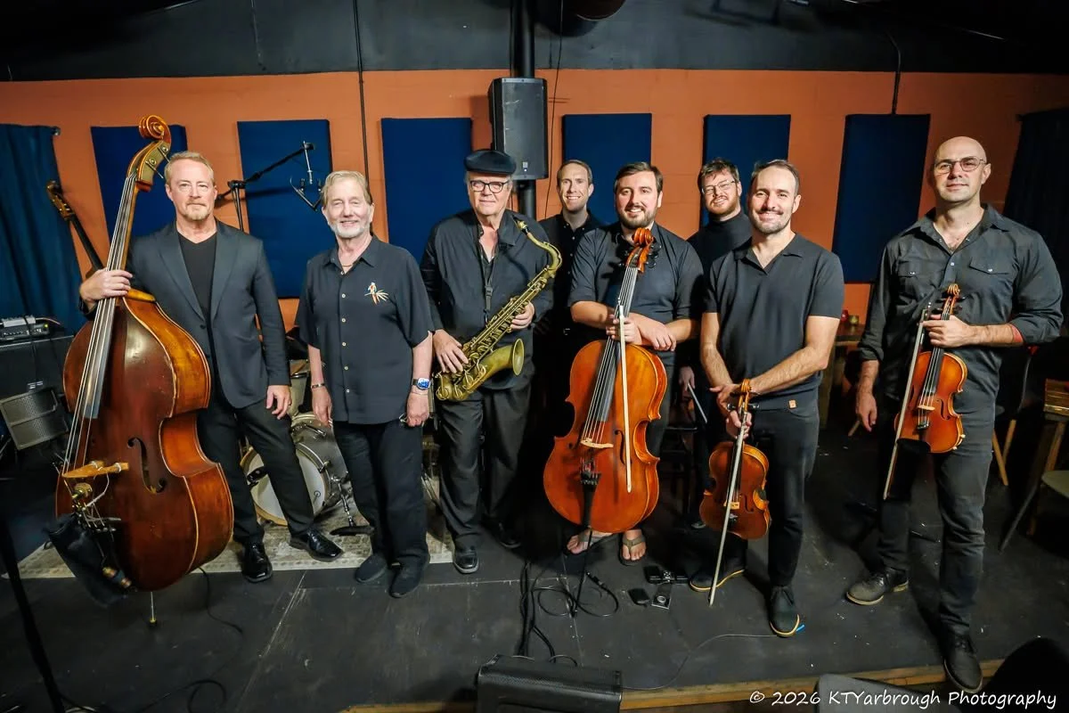 Double Vision and Invoke performing at Monks Jazz in Austin on October 14, 2026
