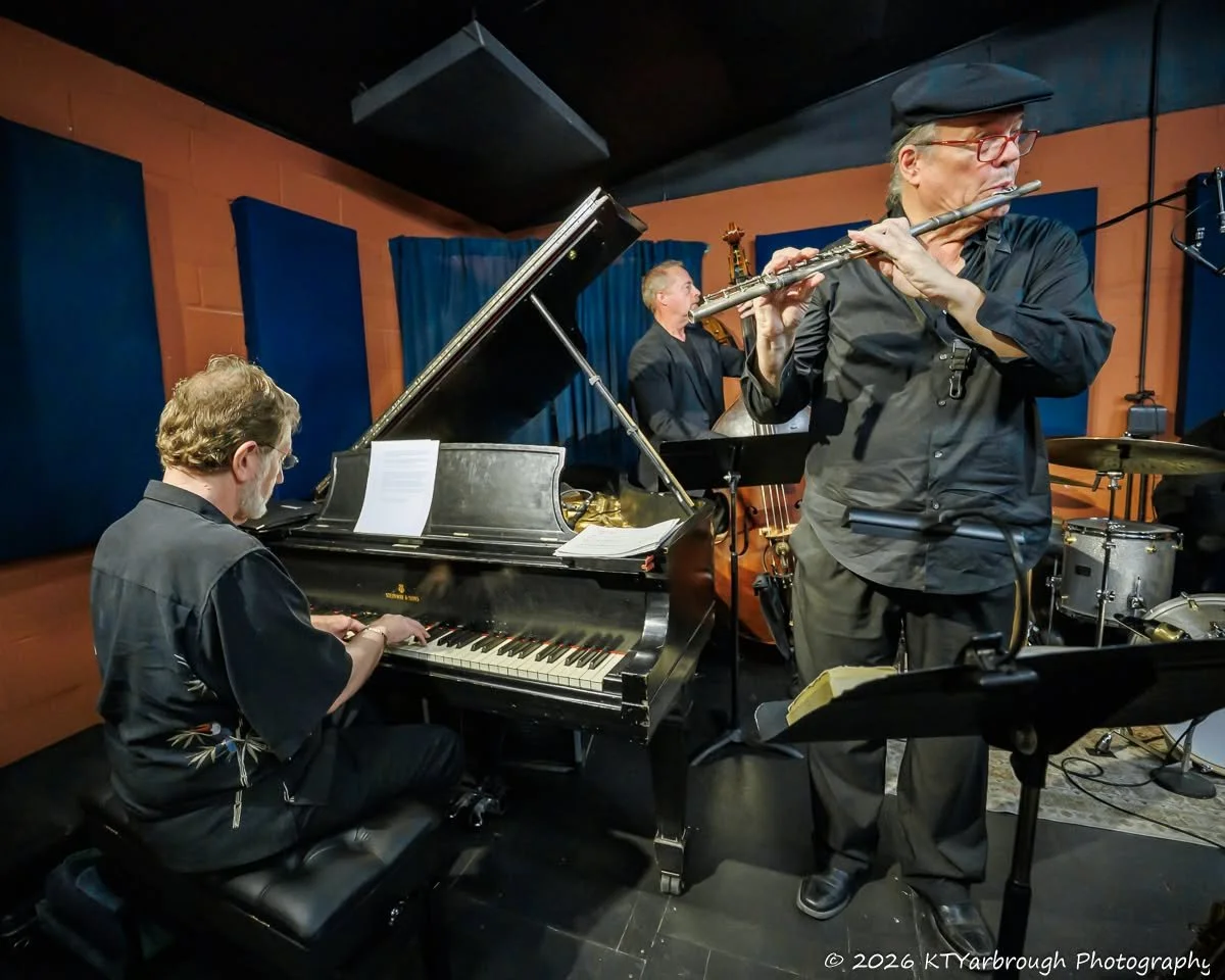 Double Vision and Invoke performing at Monks Jazz in Austin on October 14, 2026