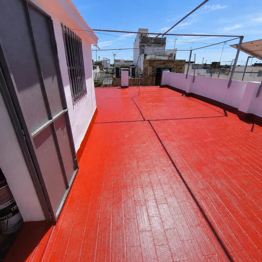 La terraza en conjunto