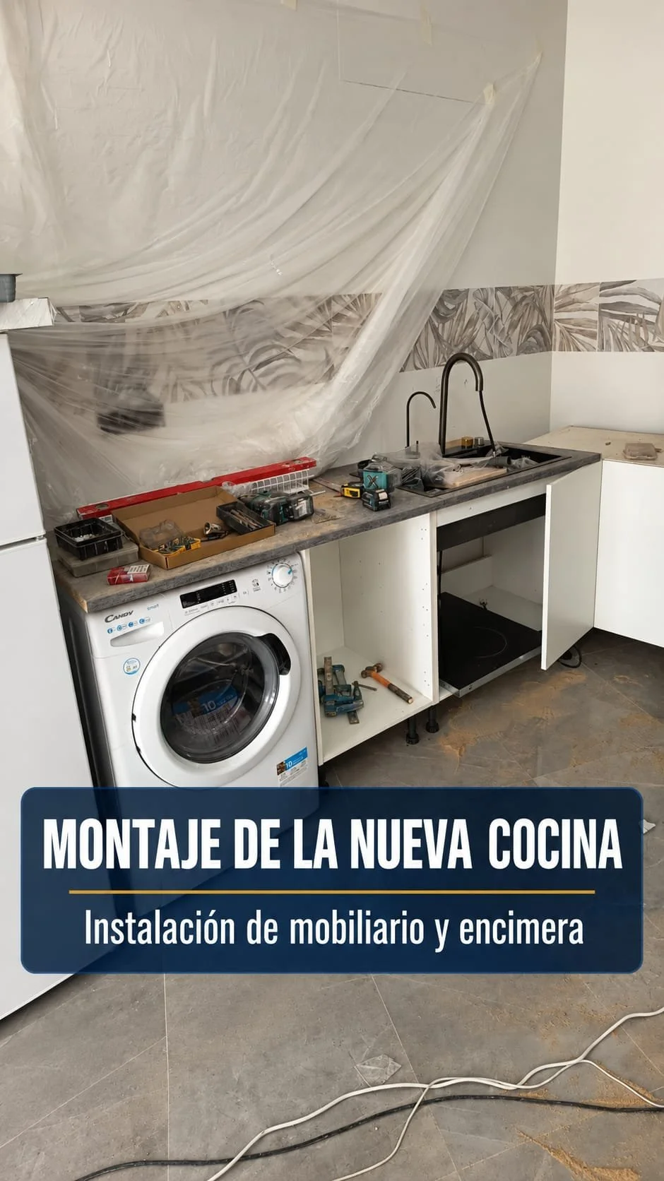 Montaje de la cocina