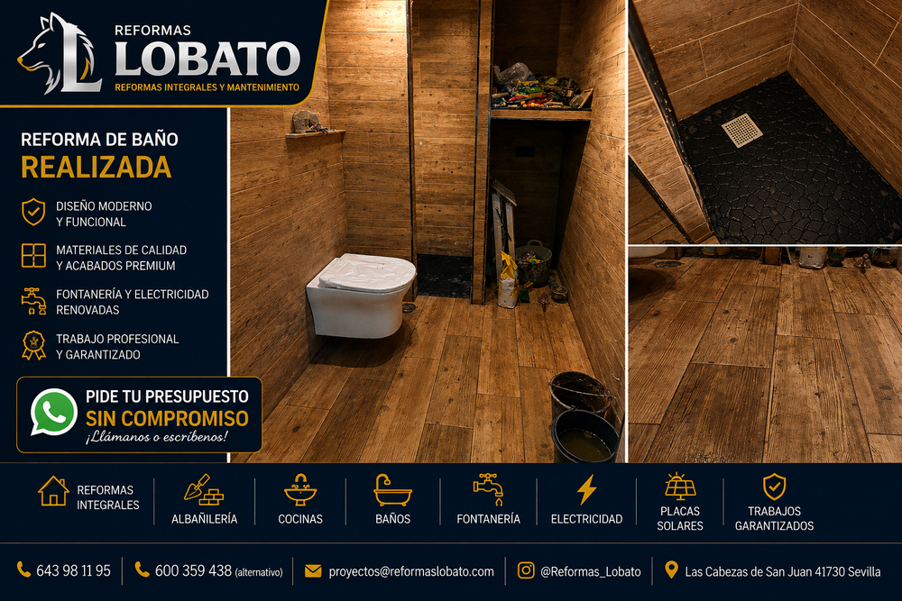 Distribución de baño compacto