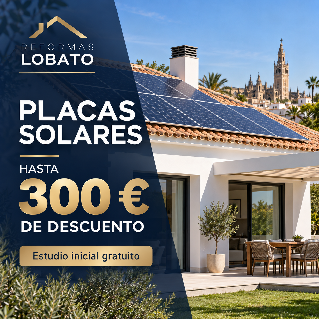 Propuesta de estudio solar gratuito de Reformas Lobato