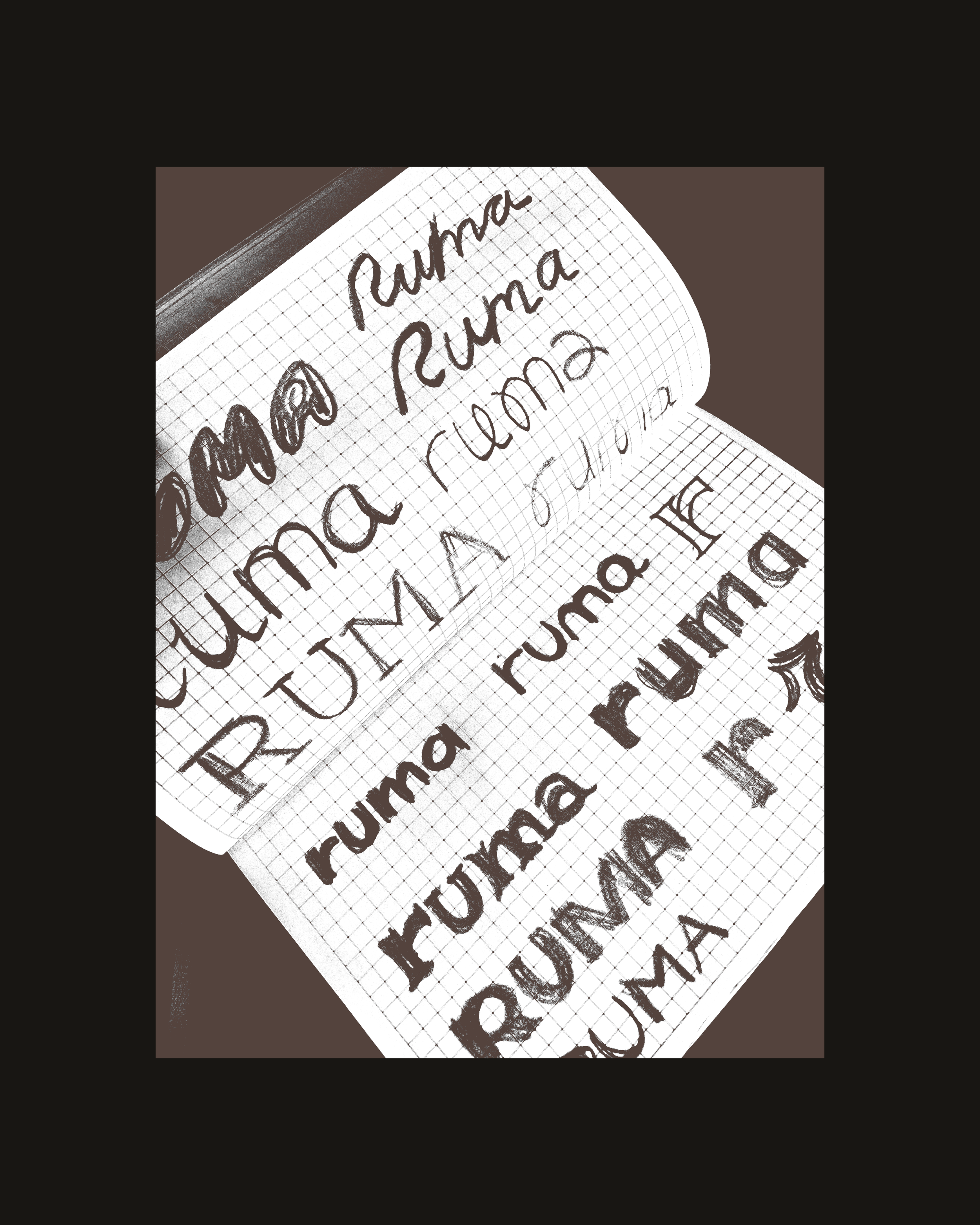 Ruma logo sketches