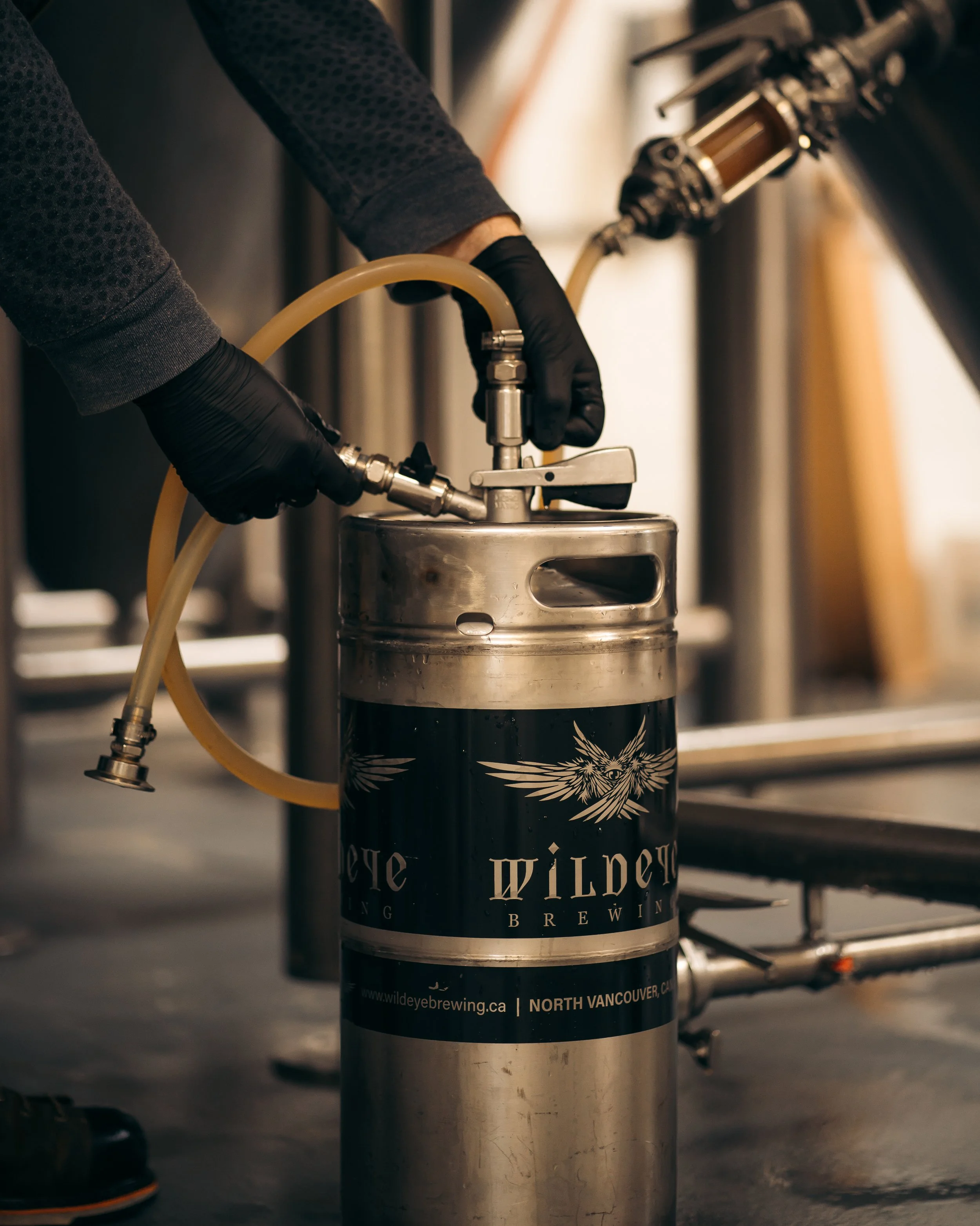 Keg filling