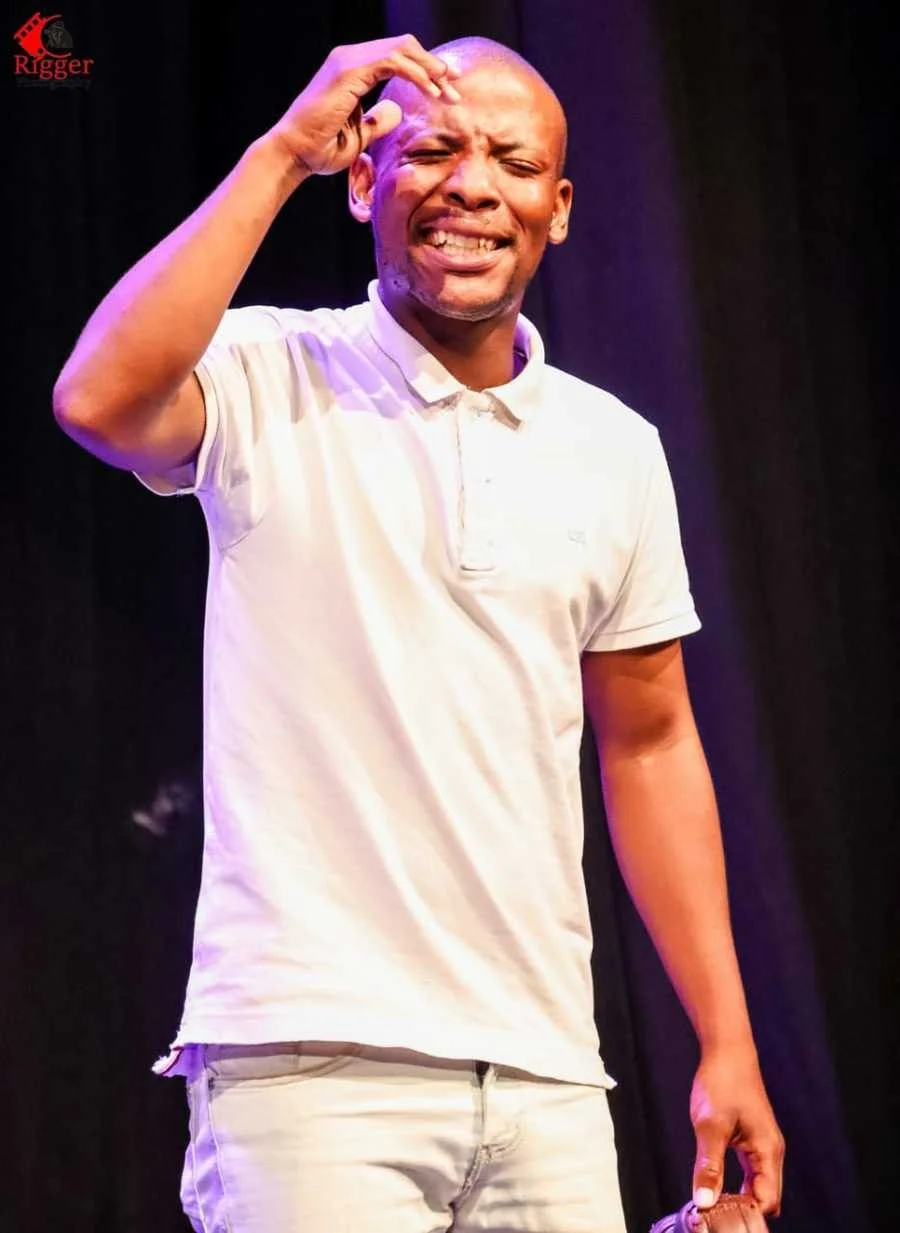 Actor on stage
