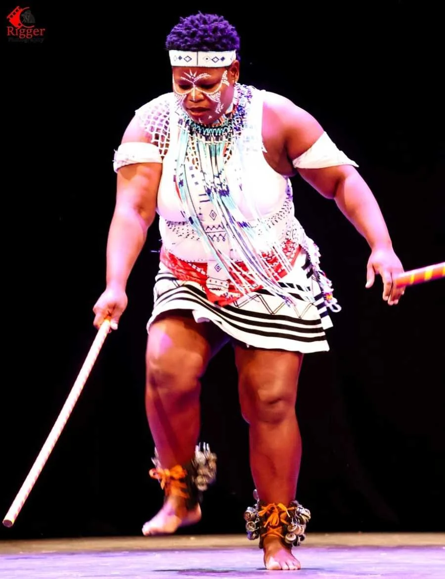 Xhosa traditional dancer