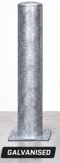 Galvanized bollards Whangārei