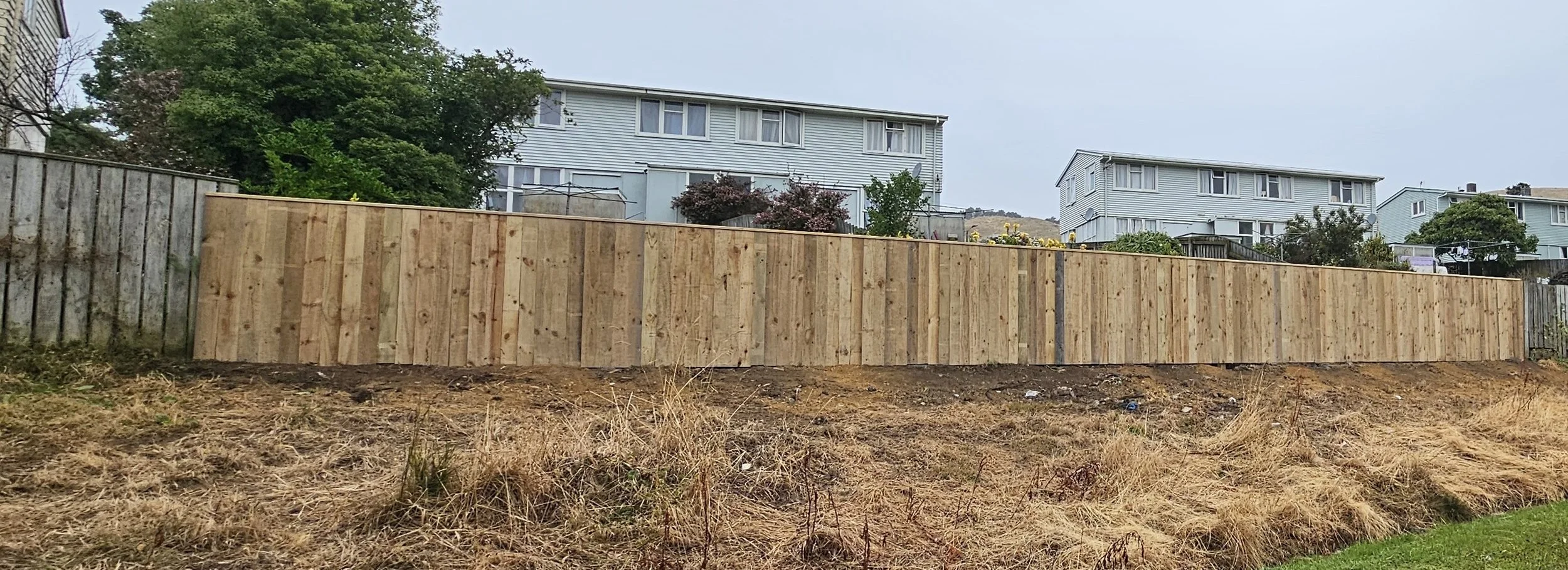 New timber boundary fence installed in Northland