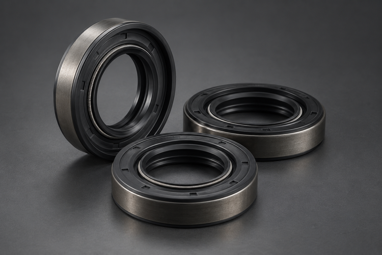 Black rotary shaft oil seals