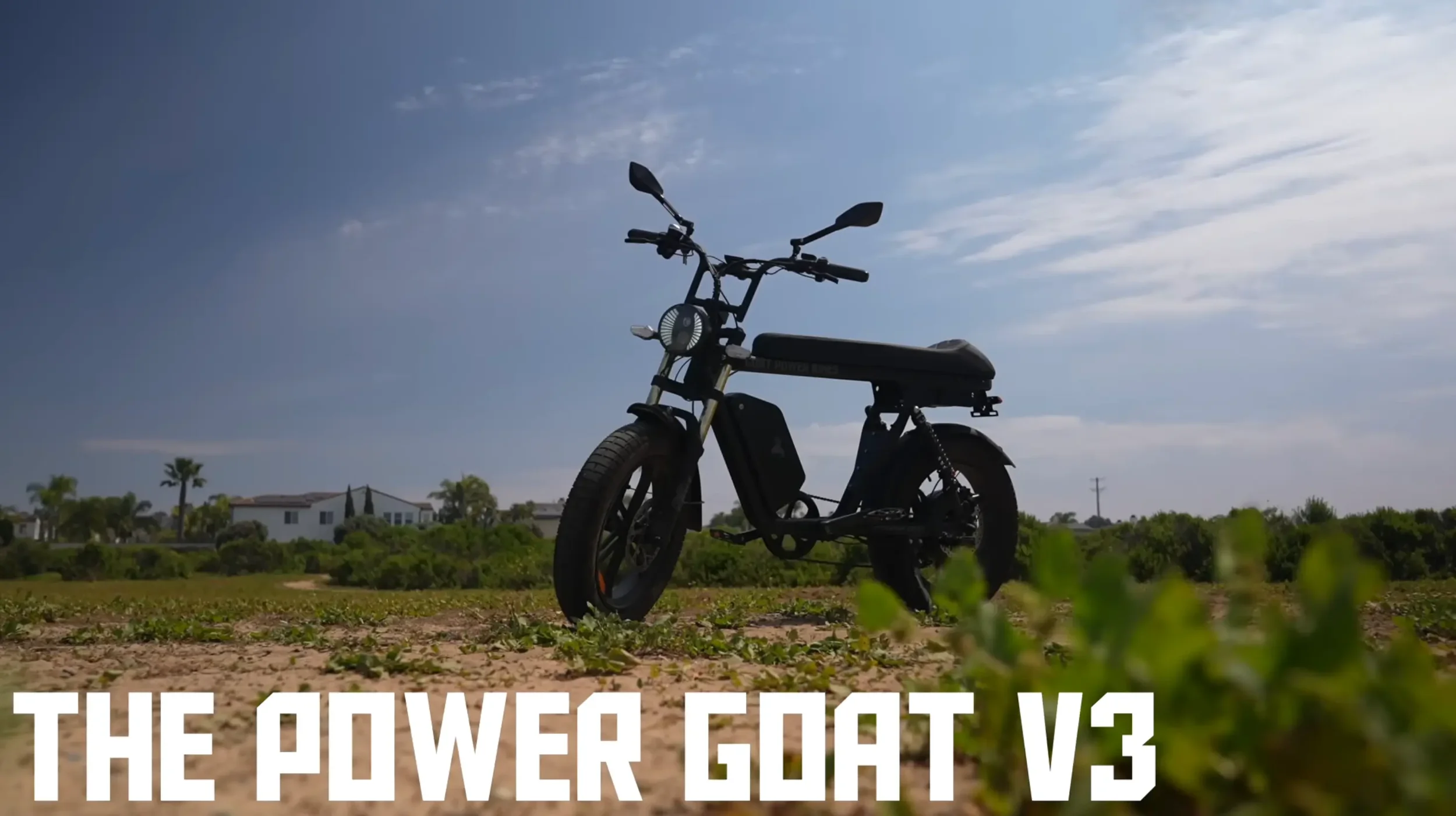 The Power Goat V3 launch title still