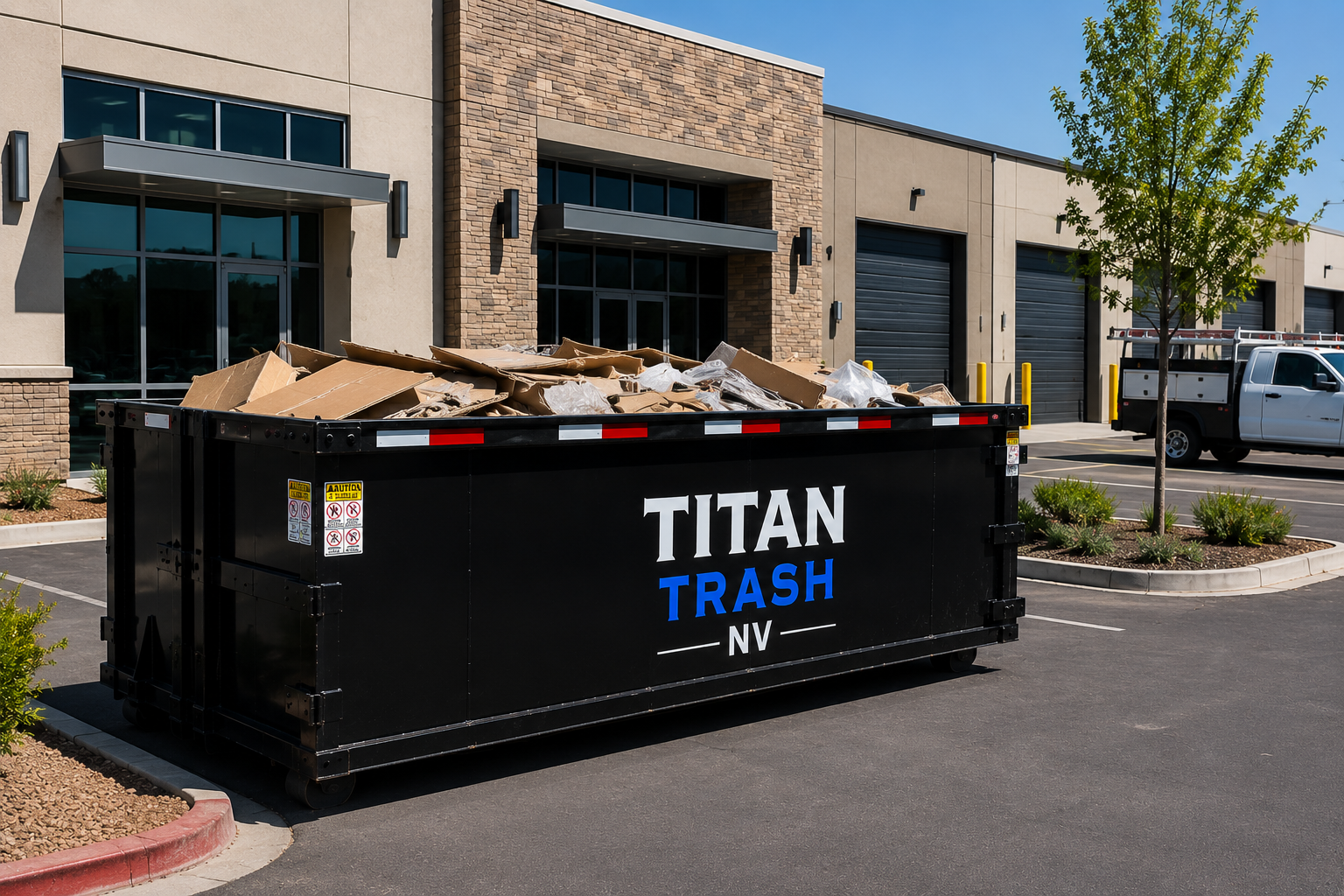 Commercial dumpster rental