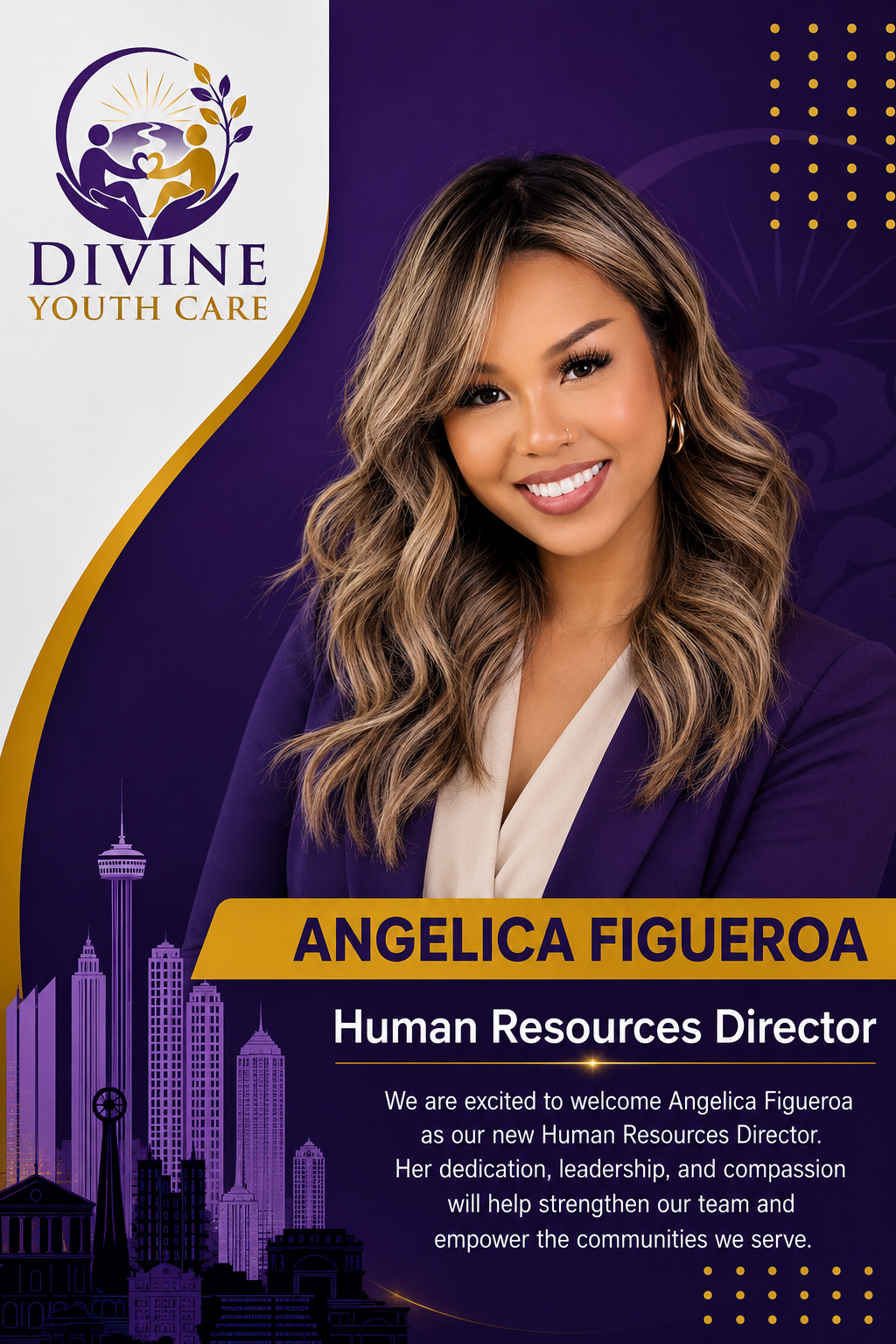 Angelica Figueroa, Human Resources Director