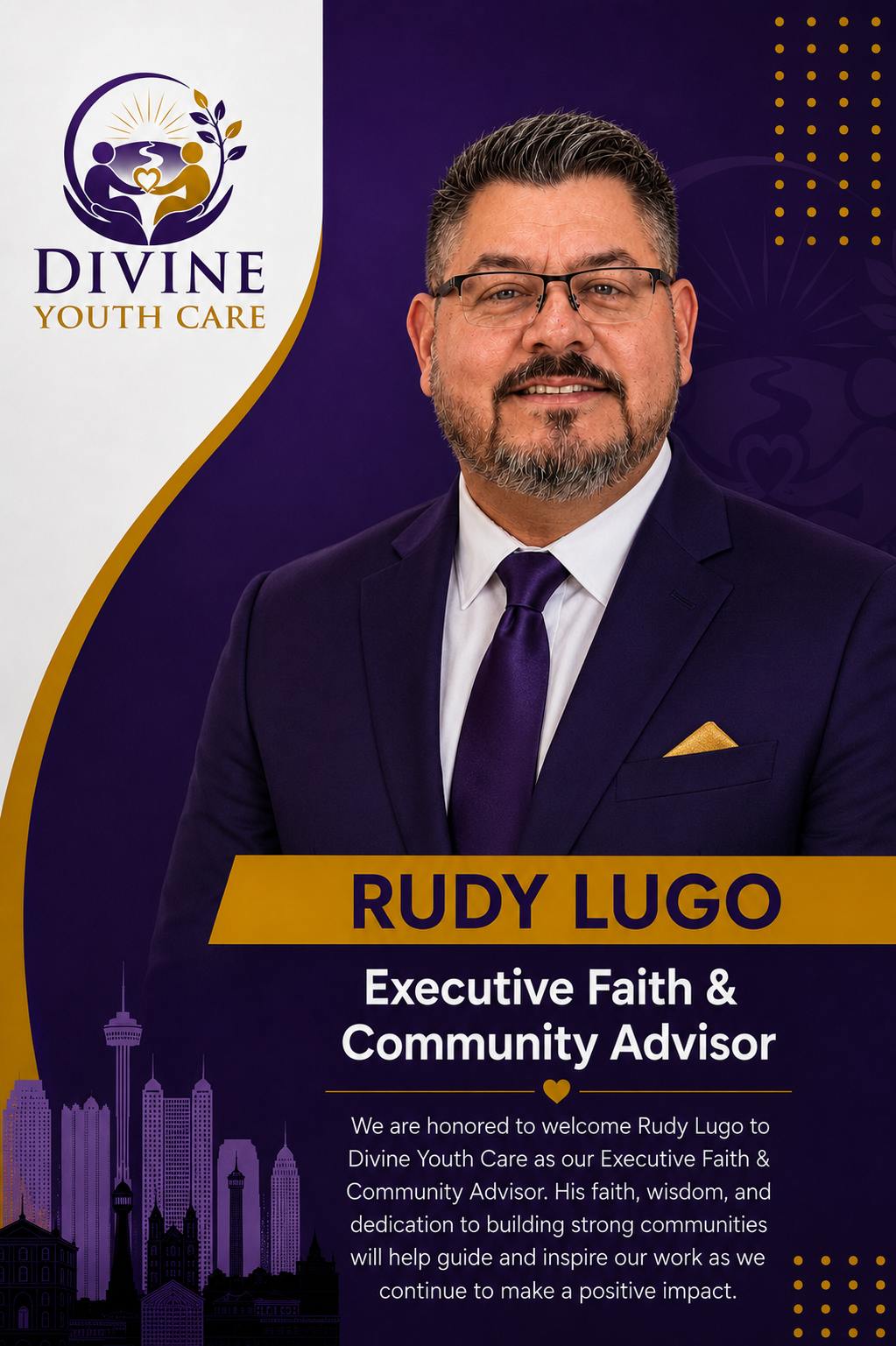 Rudy Lugo, Executive Faith and Community Advisor