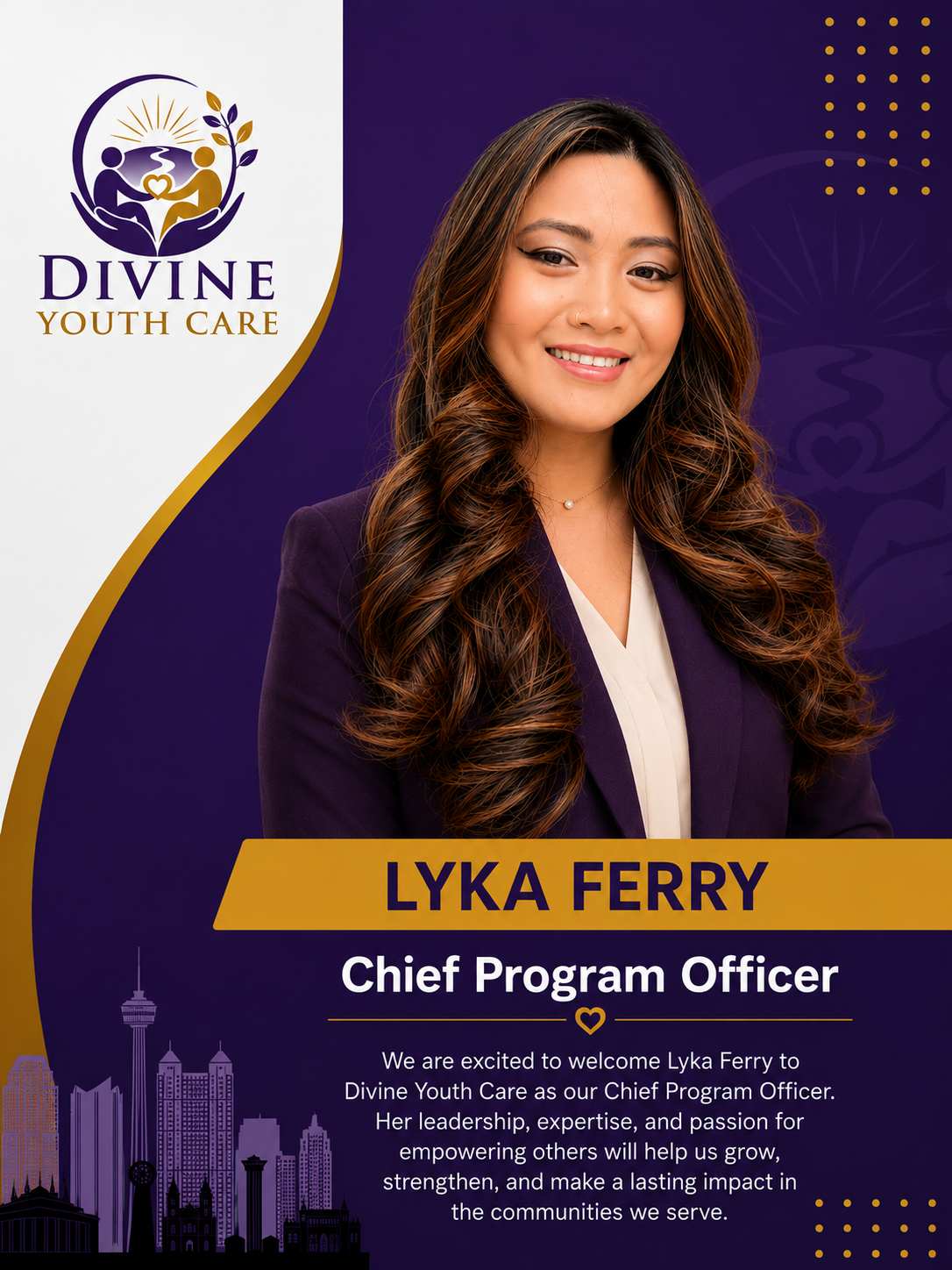 Lyka Ferry, Chief Program Officer