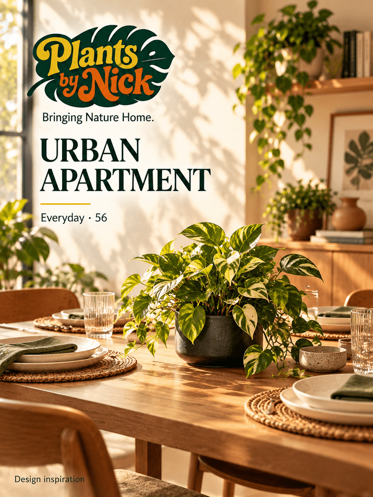 Urban Apartment — table styling design concept