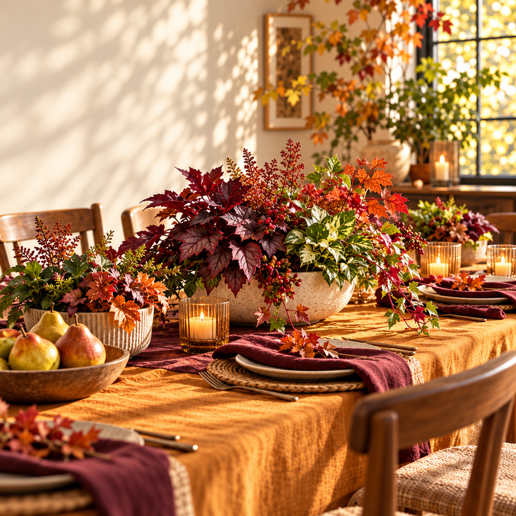 Autumn Equinox table design concept
