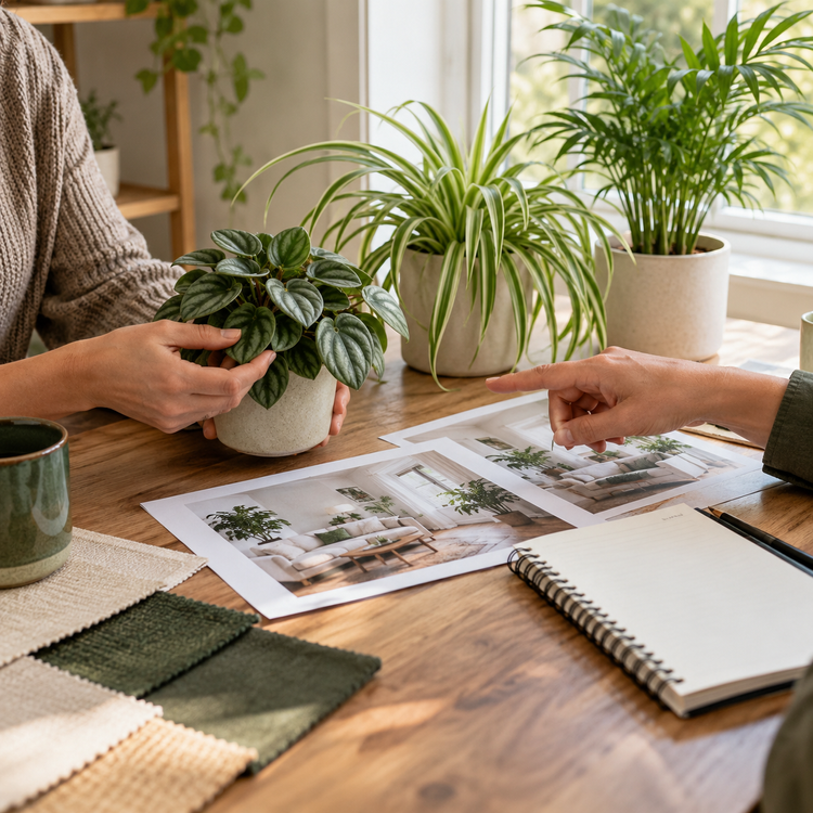 New Home Plant Planning — service illustration