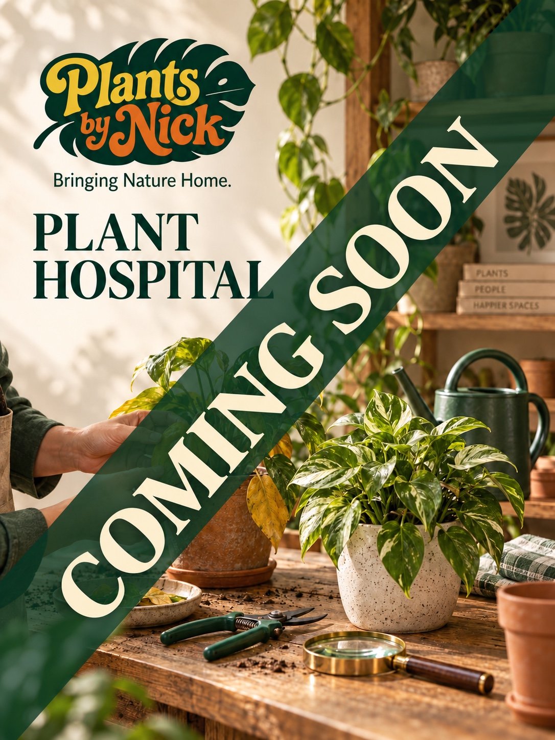 Plants by Nick Plant Hospital — Coming Soon