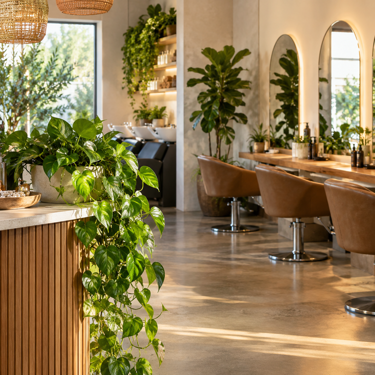 Salon & Spa Greenery — service illustration