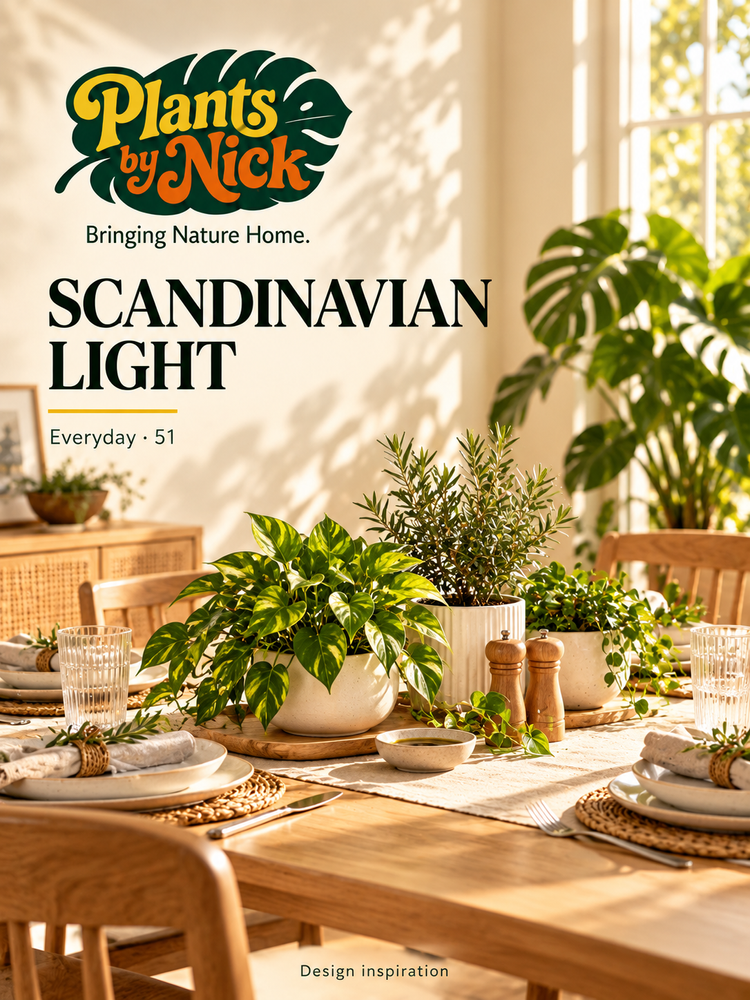 Scandinavian Light — table styling design concept