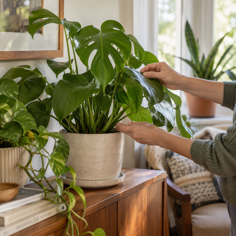 New Plant Settling-In Visit — service illustration