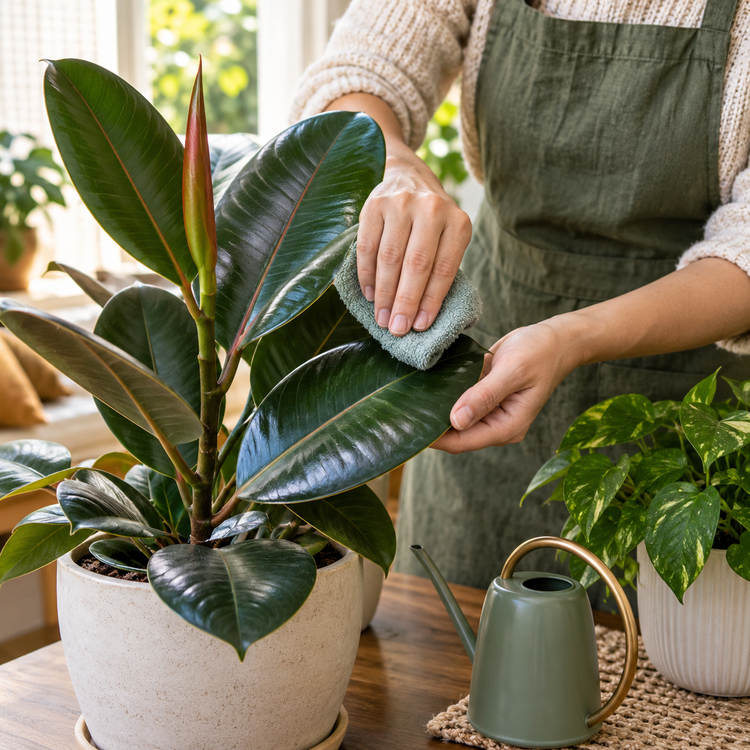 Leaf Cleaning & Grooming — service illustration