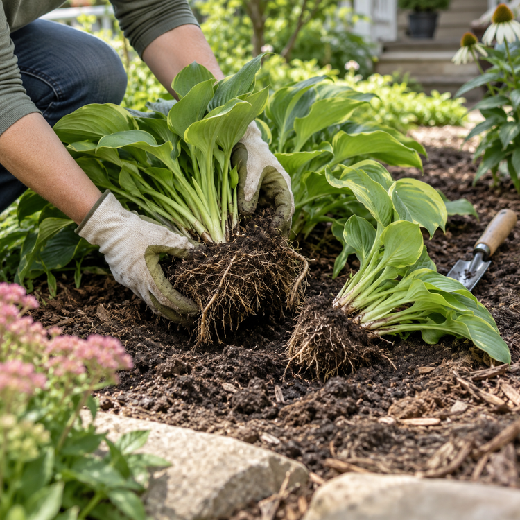 Plant Division & Spacing Refresh — service illustration