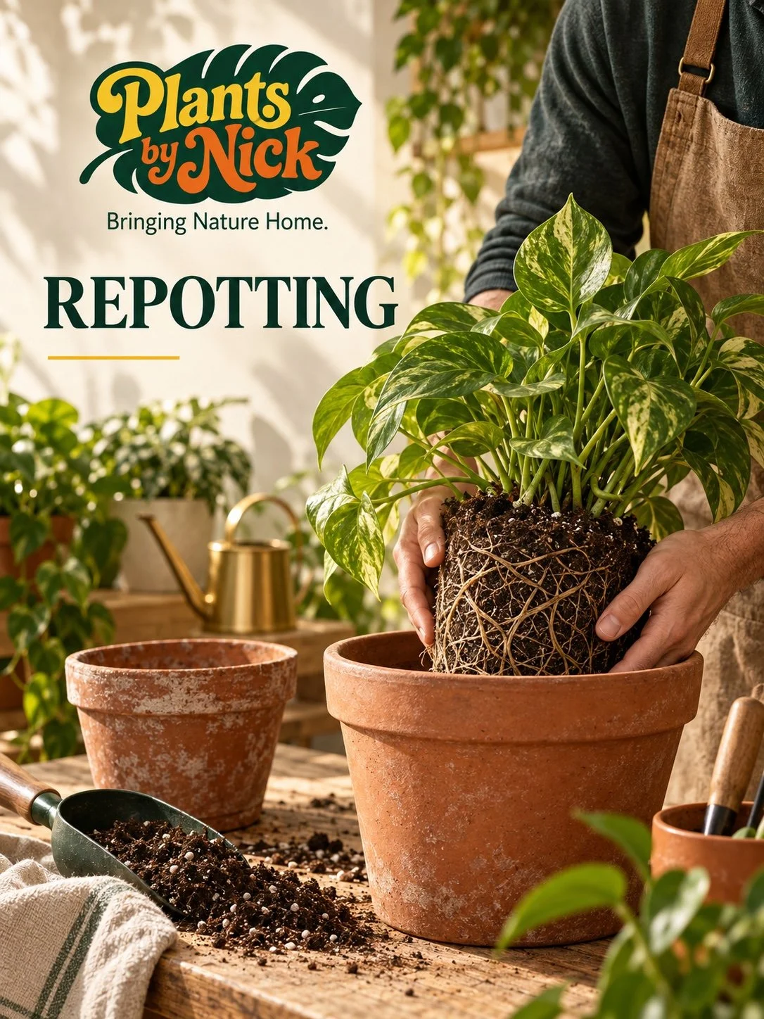 Plants by Nick Repotting