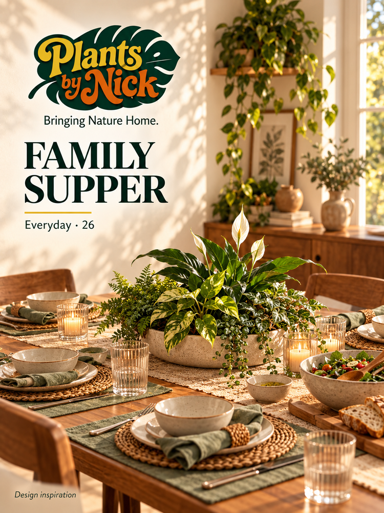 Family Supper — table styling design concept