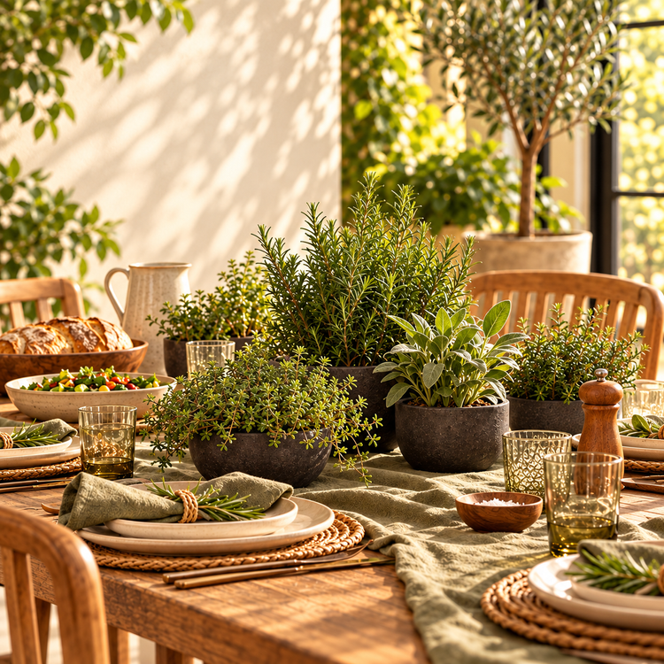 Father's Day Herb Table table design concept