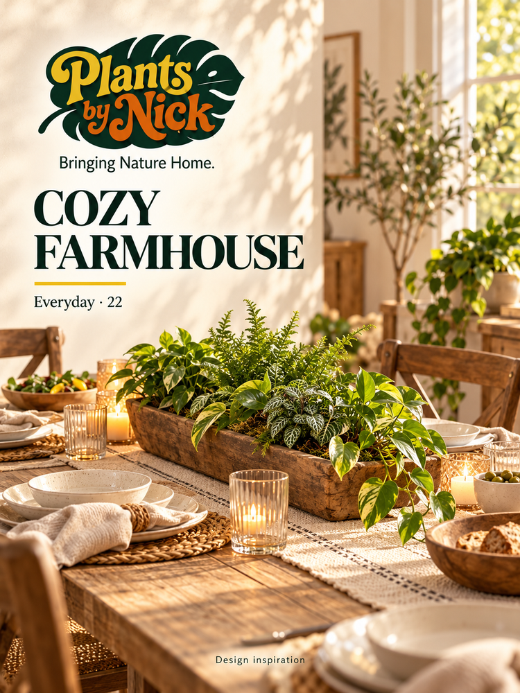Cozy Farmhouse — table styling design concept