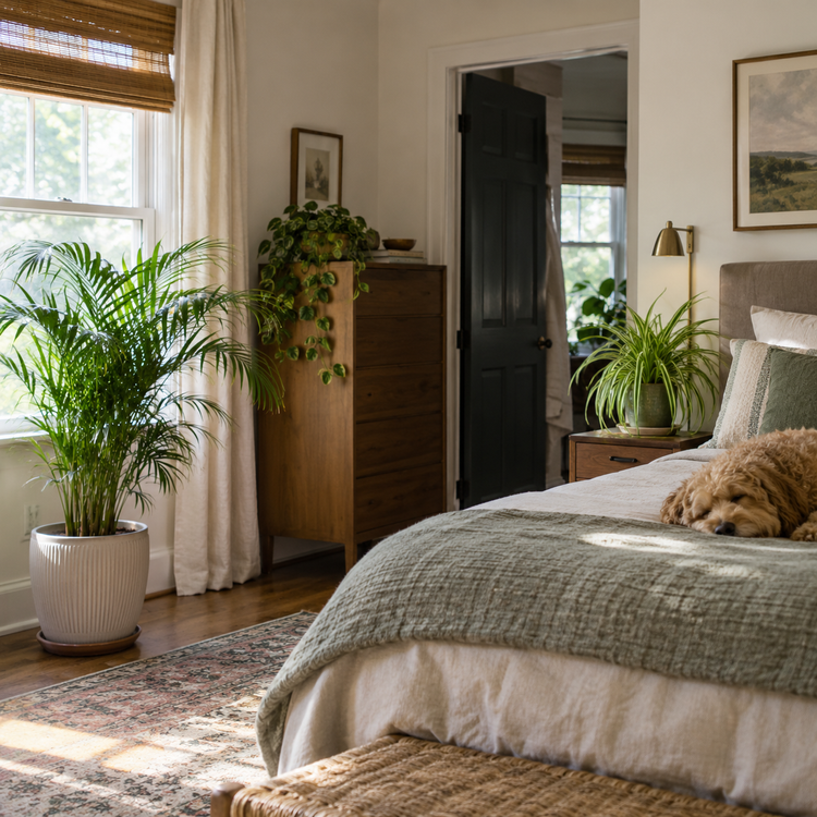 Bedroom Plant Styling — service illustration